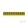 Te Connectivity Board Connector, 12 Contact(S), 1 Row(S), Female, 0.156 Inch Pitch, Idc Terminal, Locking, Yellow 4-640427-2
